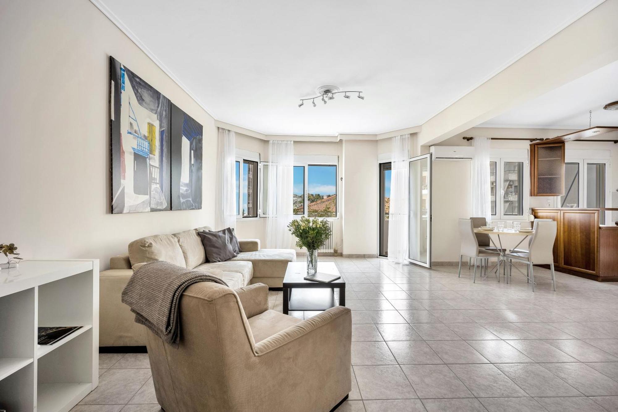Fabulous Central Apartment Close To The Sea! Chalkís Exteriér fotografie