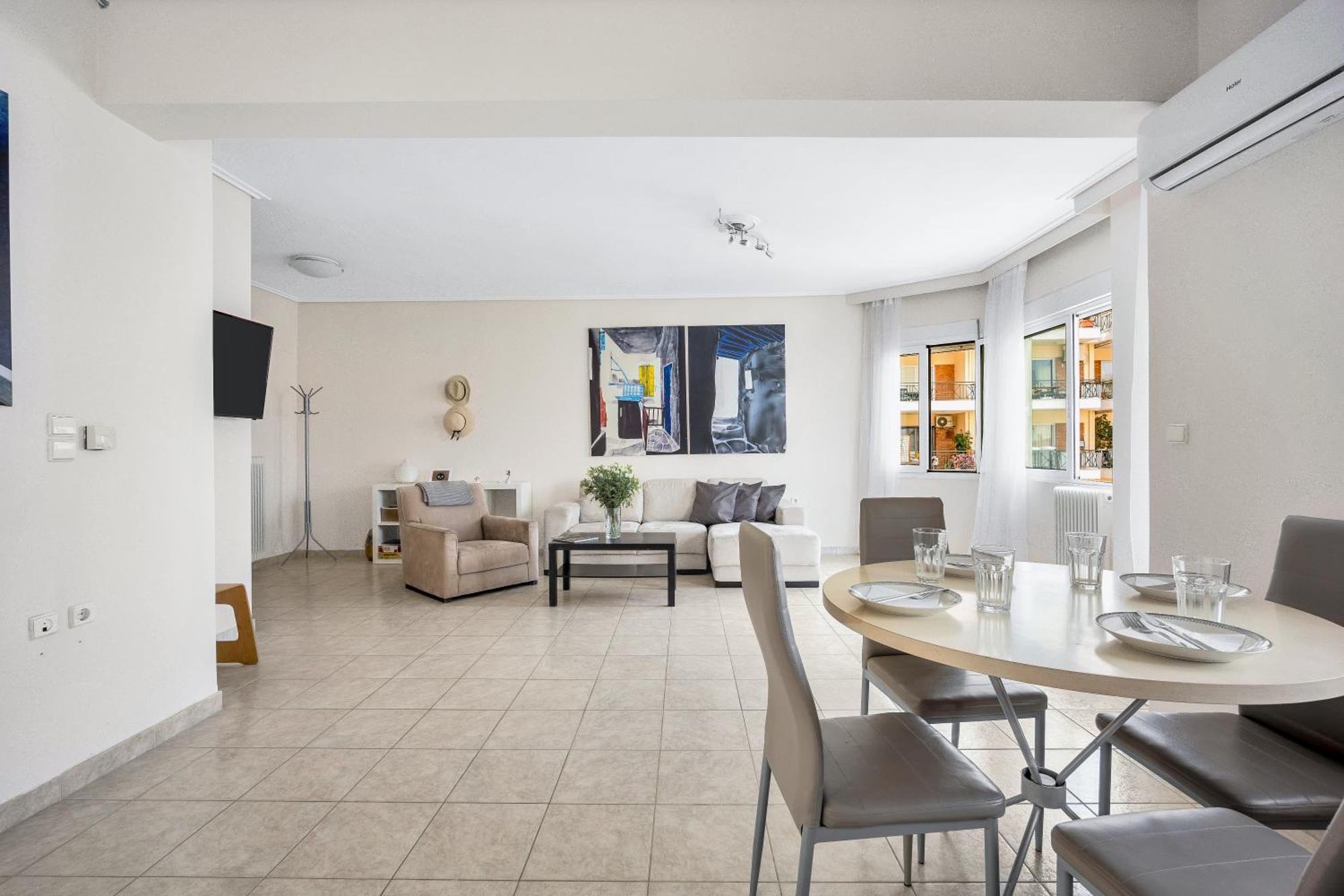 Fabulous Central Apartment Close To The Sea! Chalkís Exteriér fotografie