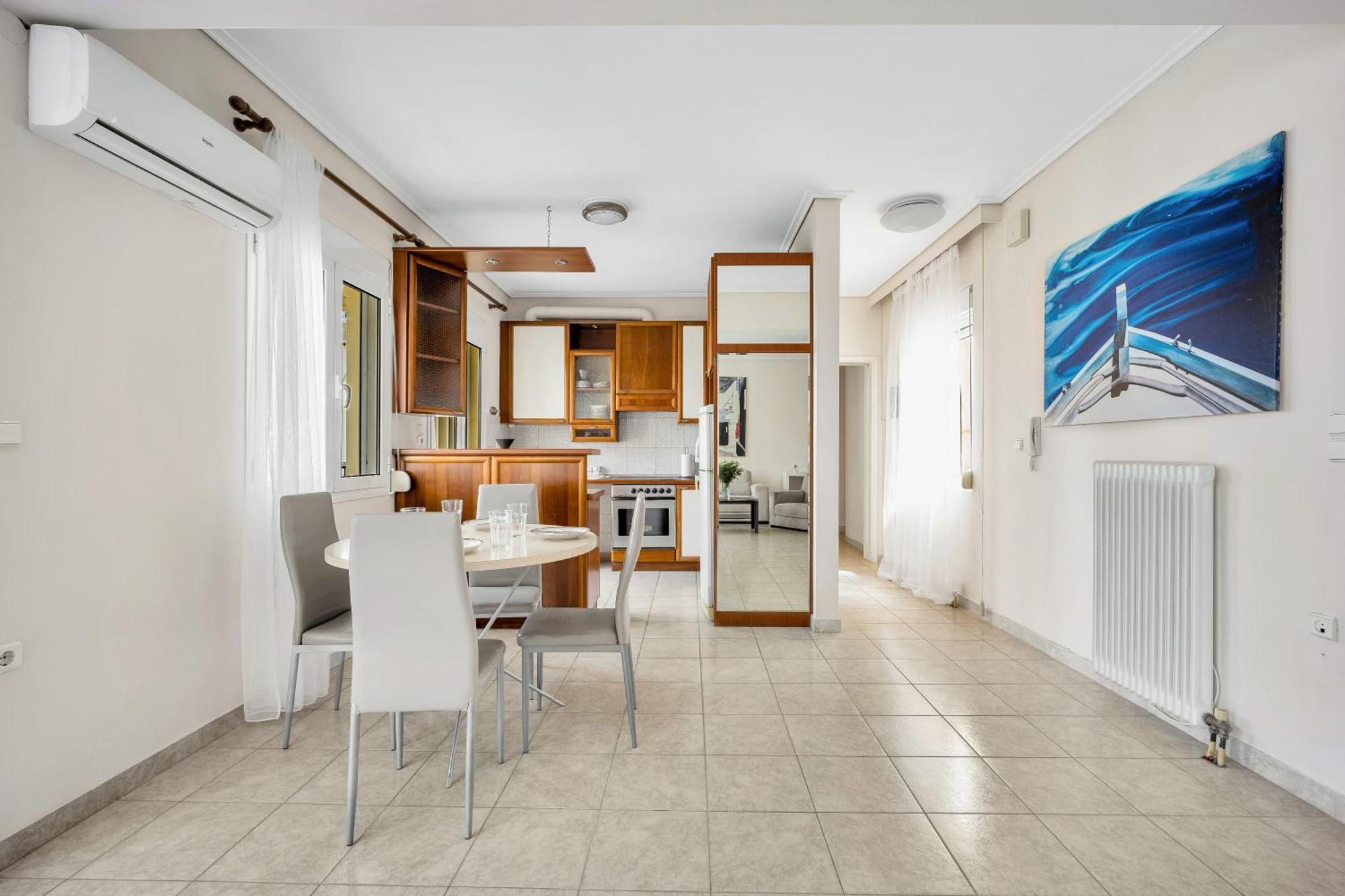 Fabulous Central Apartment Close To The Sea! Chalkís Exteriér fotografie